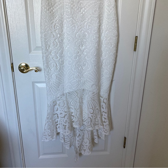 Jaus Liana MIDI Dress, white, size 2XL (size 12) - Picture 4 of 8